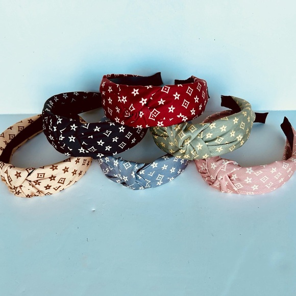 Accessories - NWOT Printed Knot Tie Fashion Headbands